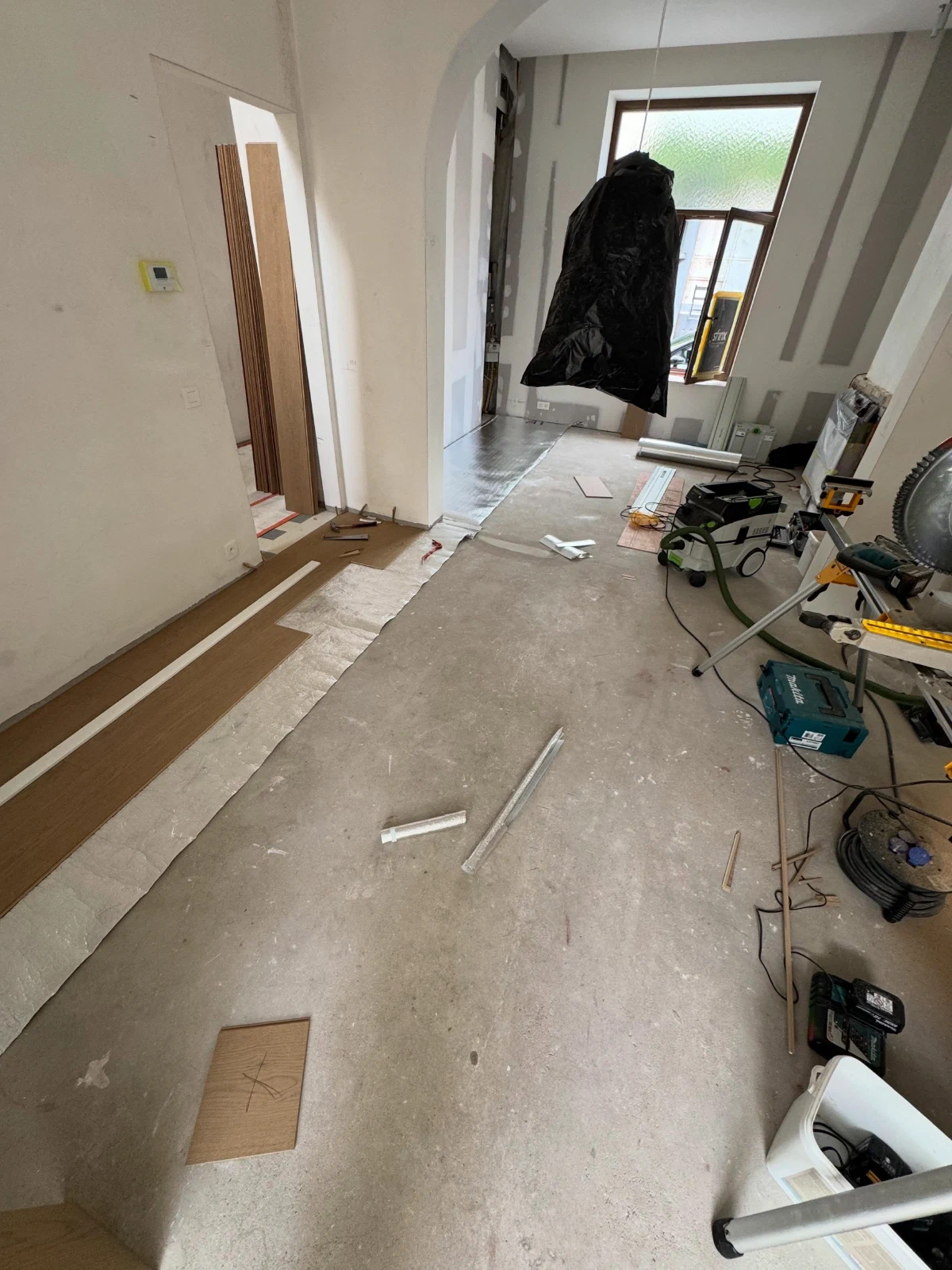 Voor: Laminaat - Brugge - Woonkamer